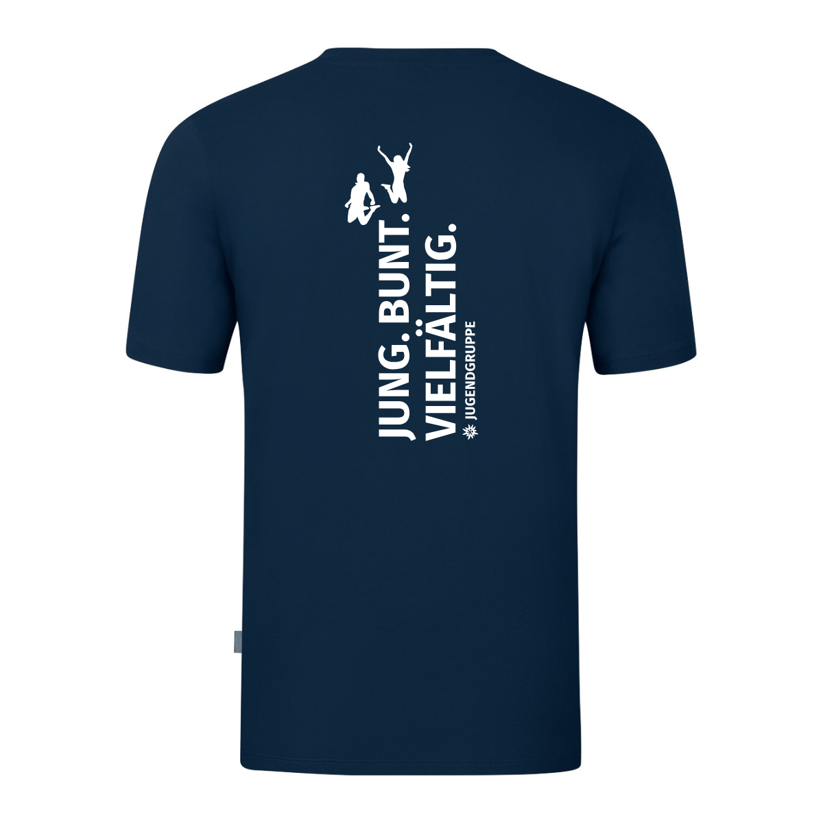 JAKO T-Shirt Organic Damen marine (inkl. Bedruckung) - DAV Fulda