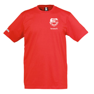 UHLSPORT Team T-Shirt (inkl. Bedruckung) - Rot - TSV Ofterdingen