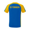 Erima Six Wings T-Shirt gelb/blau (inkl. Bedruckung) - SG Tübingen