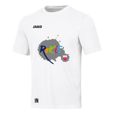 JAKO T-Shirt BASE weiß (inkl. Bedruckung) - TV Rottenburg Rokis