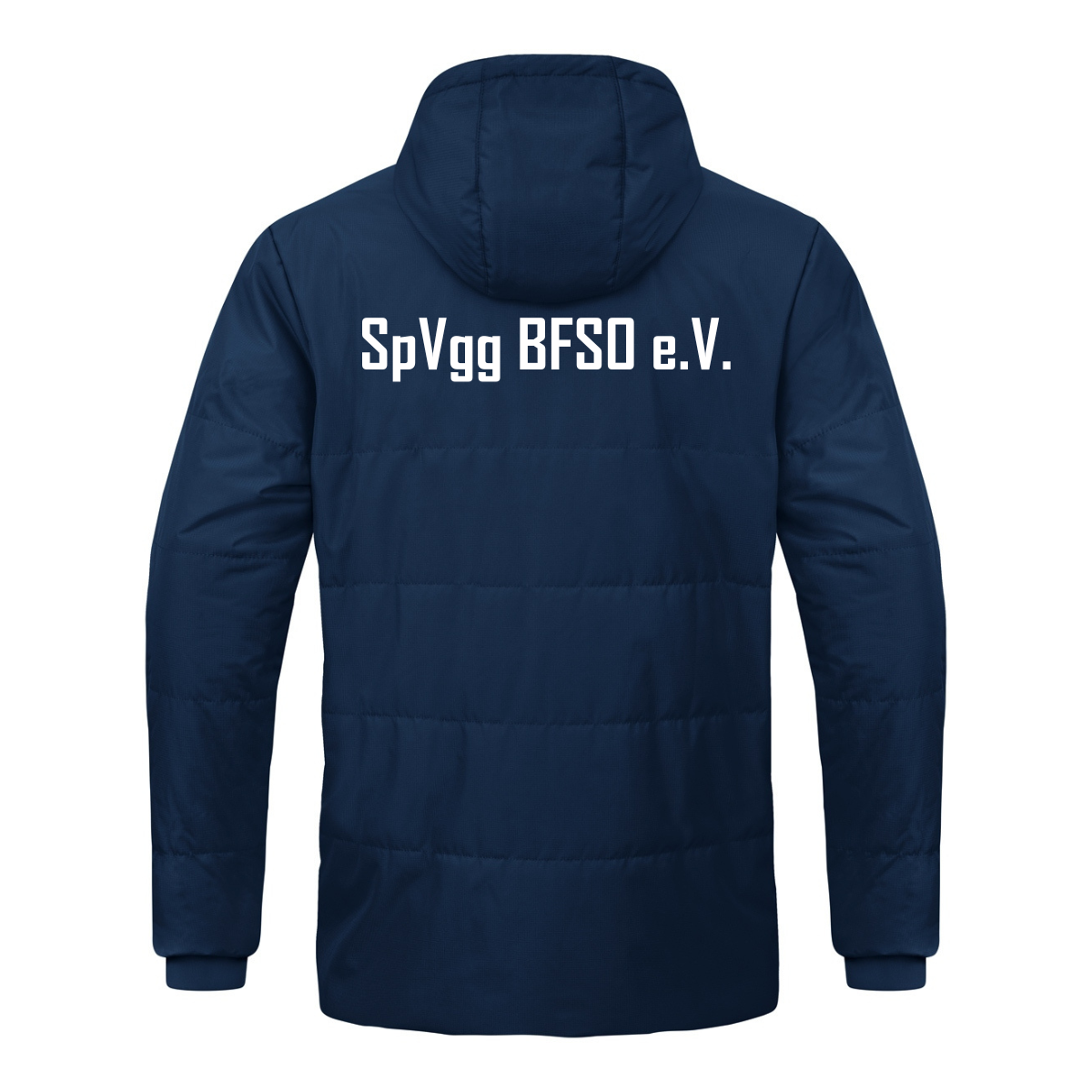 JAKO Winterjacke Team mit Kapuze marine (inkl. Bedruckung) - Spvgg BFSO