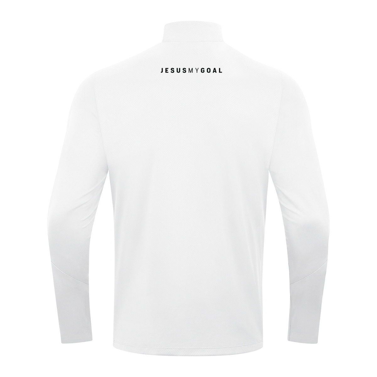JAKO Zip Top POWER (inkl. Bedruckung) - Weiss - Fussball mit Vision