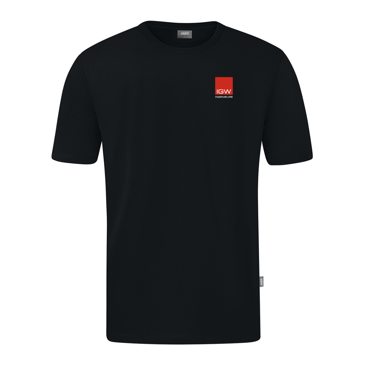 JAKO T-Shirt Doubletex schwarz (inkl. Veredelung) - IGW