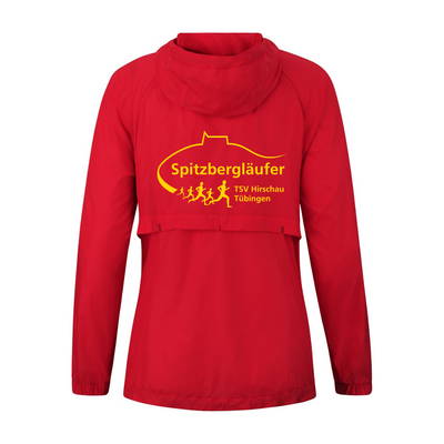 JAKO Lightweightjacke Flow Rot Damen/Herren (inkl. Bedruckung) - Spitzbergläufer