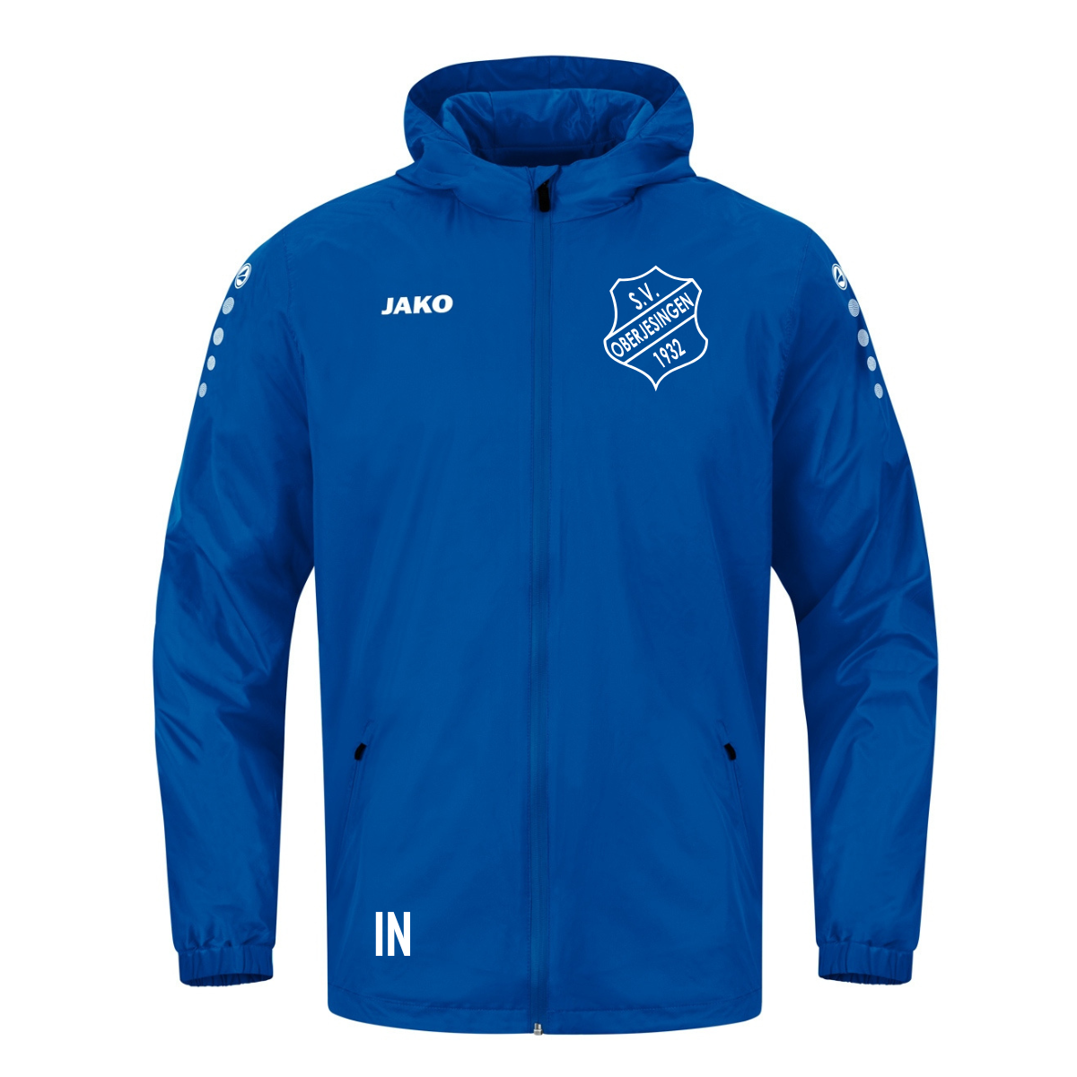 JAKO Allwetterjacke Team royal (inkl. Bedruckung) - SV Oberjesingen