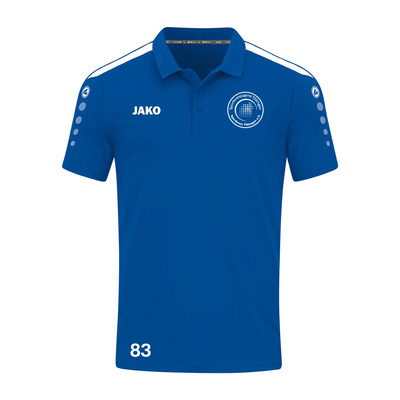 JAKO Polo POWER Blau (inkl. Bedruckung) - Sportkreis Tübingen