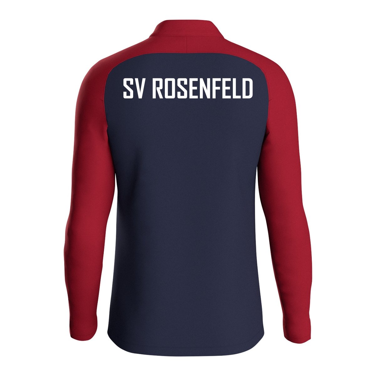 JAKO Ziptop Iconic marine/chili rot (inkl. Bedruckung) - SV Rosenfeld