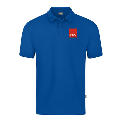 JAKO Poloshirt Doubletex royal (inkl. Veredelung) - IGW