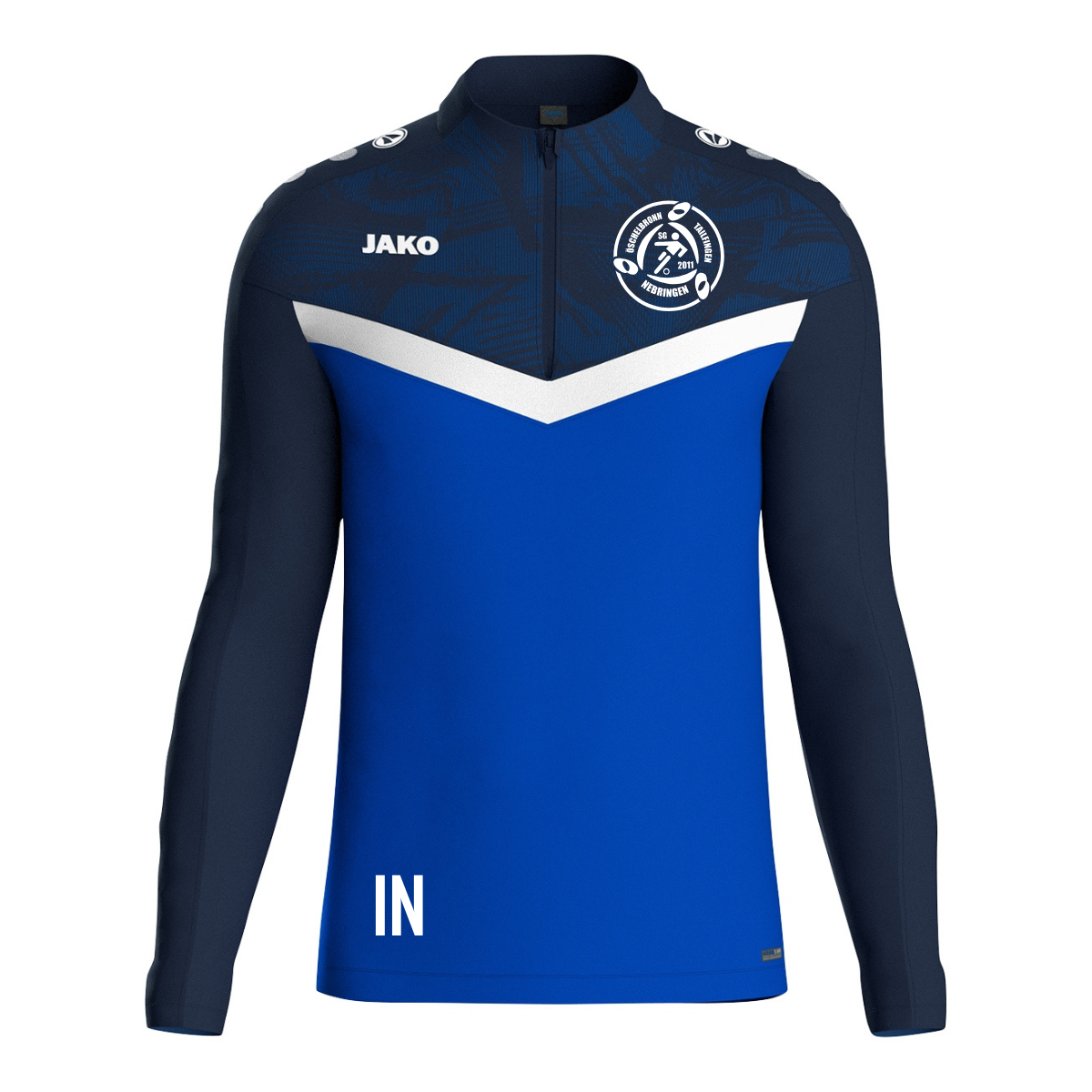 Jako Zip Top Iconic royal/marine (inkl. Bedruckung) - SG Gäufelden