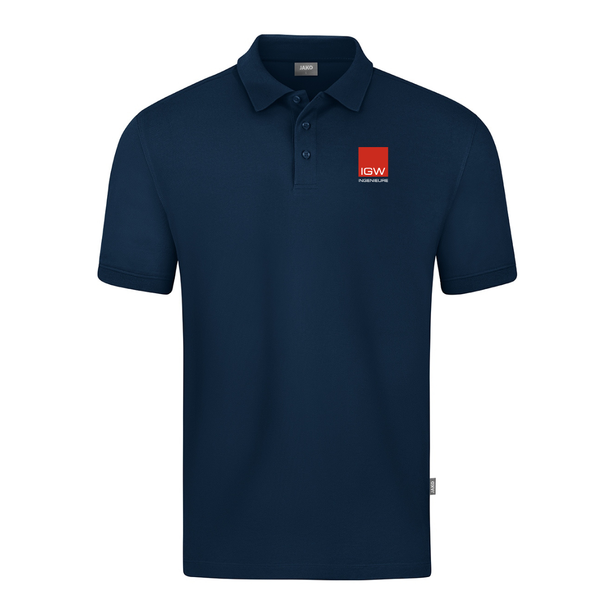 JAKO Poloshirt Doubletex marine (inkl. Veredelung) - IGW