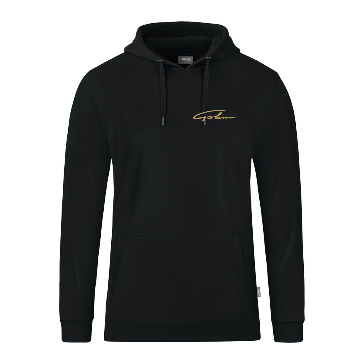 JAKO Kapuzensweat Organic schwarz (inkl. Bedruckung) - Gohm