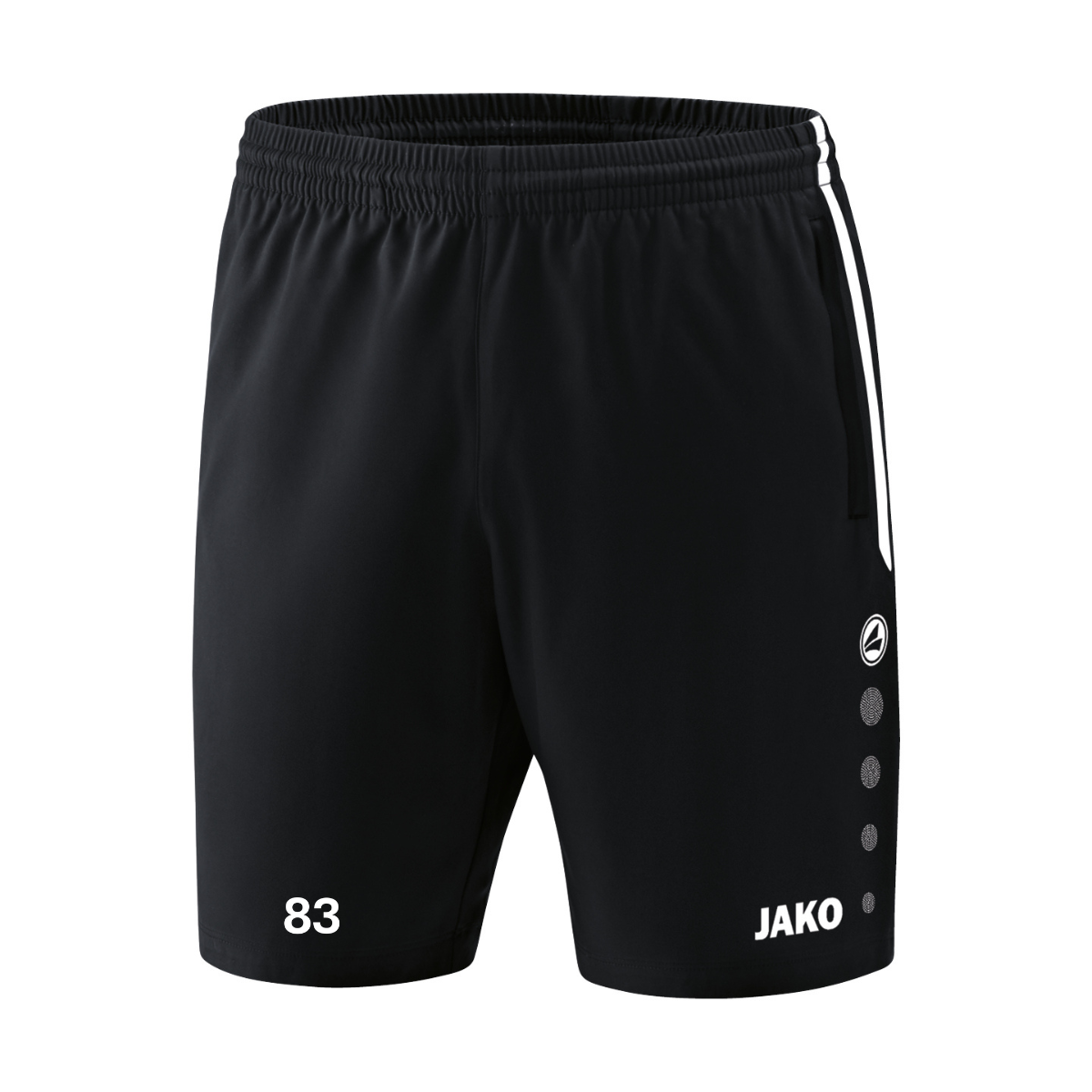 JAKO Short Competition 2.0 schwarz (inkl. Bedruckung) - Sportkreis Tübingen