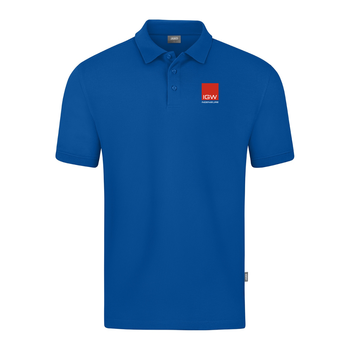 JAKO Poloshirt Doubletex royal (inkl. Veredelung) - IGW