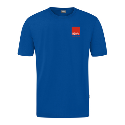 JAKO T-Shirt Doubletex royal (inkl. Veredelung) - IGW