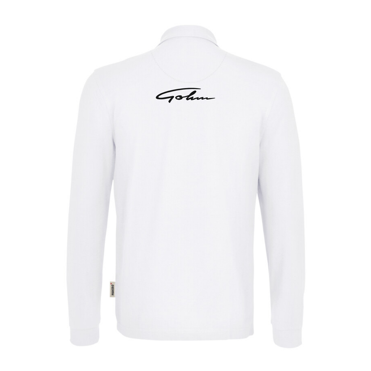 Hakro Damen Longsleeve MIKRALINAR Weiß (inkl. Bedruckung) - Ferrari Gohm