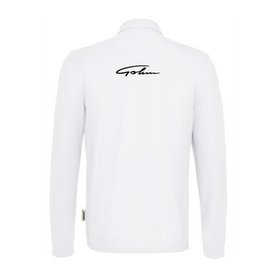 Hakro Damen Longsleeve MIKRALINAR Weiß (inkl. Bedruckung) - Ferrari Gohm