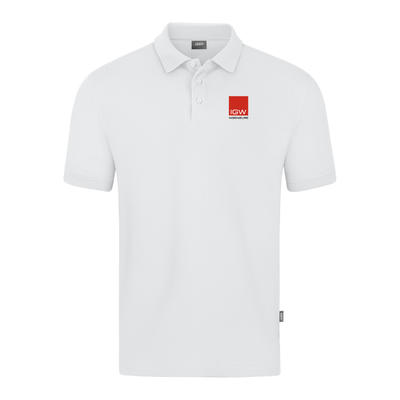JAKO Poloshirt Doubletex weiß (inkl. Veredelung) - IGW