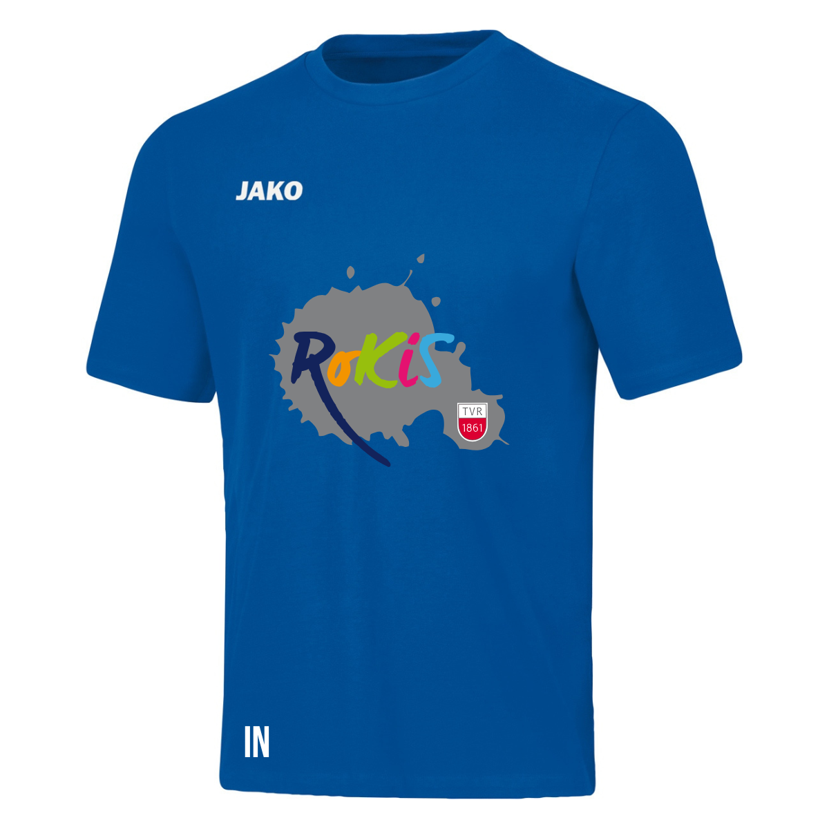 JAKO T-Shirt BASE royal (inkl. Bedruckung) - TV Rottenburg Rokis