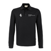 Hakro Damen Longsleeve MIKRALINAR Schwarz (inkl. Bedruckung) - Ferrari Gohm