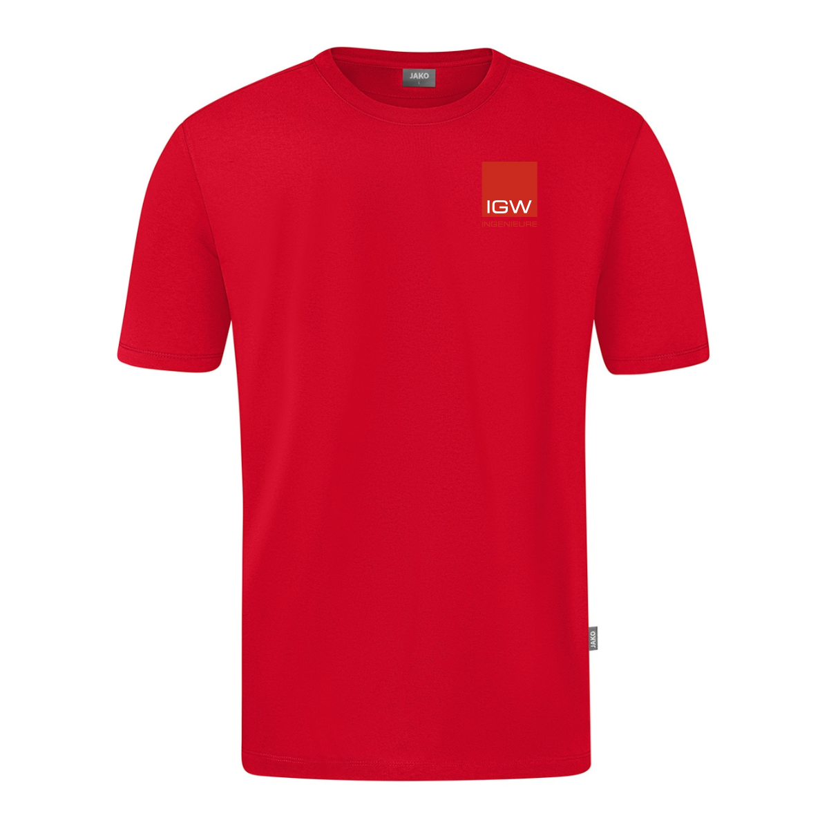 JAKO T-Shirt Doubletex rot (inkl. Veredelung) - IGW