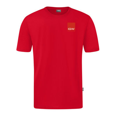 JAKO T-Shirt Doubletex rot (inkl. Veredelung) - IGW