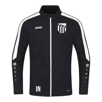 JAKO Polyesterjacke Power schwarz (inkl. Bedruckung) - FC Gärtringen