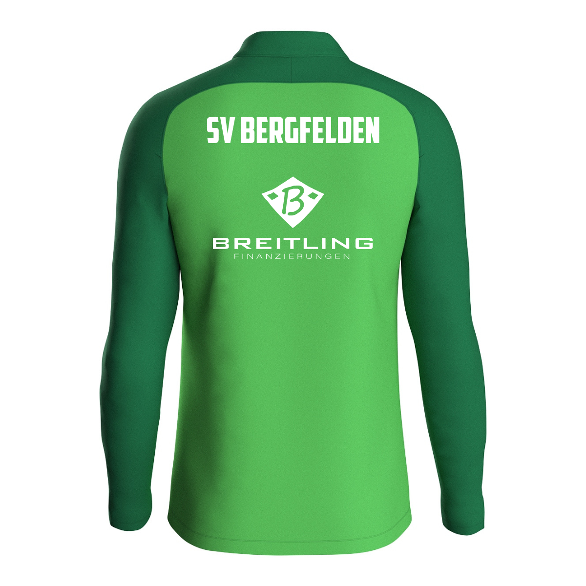 JAKO ZipTop Iconic soft green/sportgrün (Inkl. Bedruckung) - SV Bergfelden