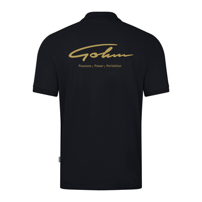 JAKO Polo Doubletex schwarz (inkl. Bedruckung) - Gohm