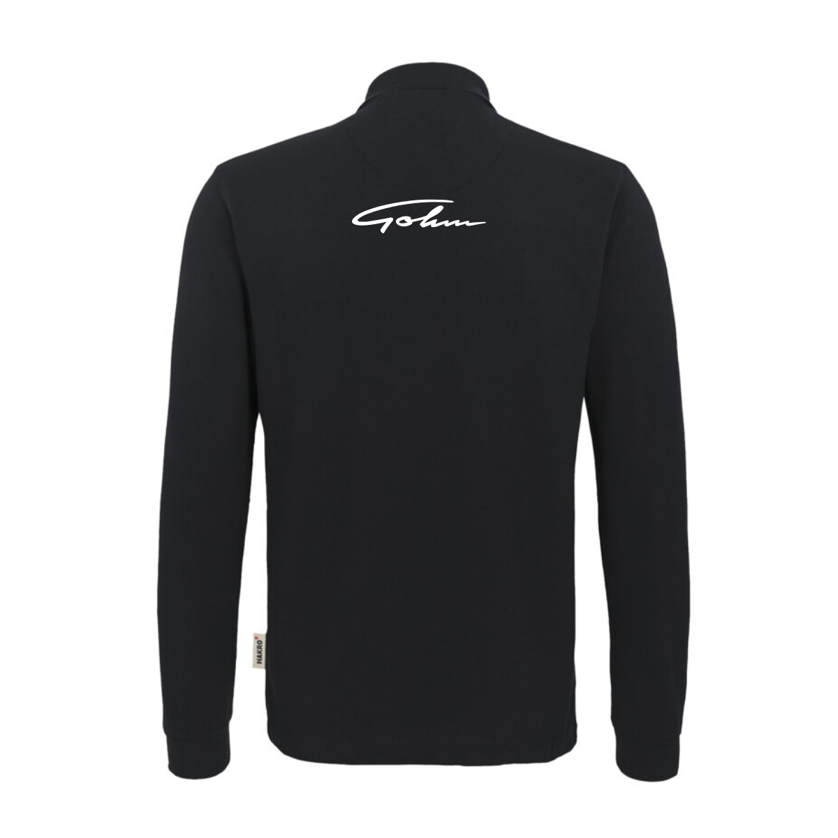 Hakro Damen Longsleeve MIKRALINAR Schwarz (inkl. Bedruckung) - Ferrari Gohm