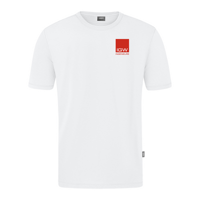 JAKO T-Shirt Doubletex weiß (inkl. Veredelung) - IGW