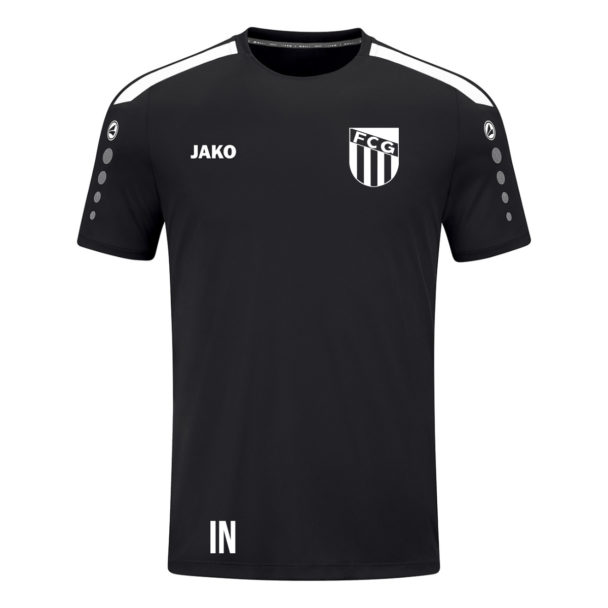 JAKO Trikot Power kurzarm schwarz (inkl. Bedruckung) - FC Gärtringen