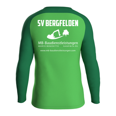 JAKO Sweat Iconic soft green/sportgrün (Inkl. Bedruckung) - SV Bergfelden