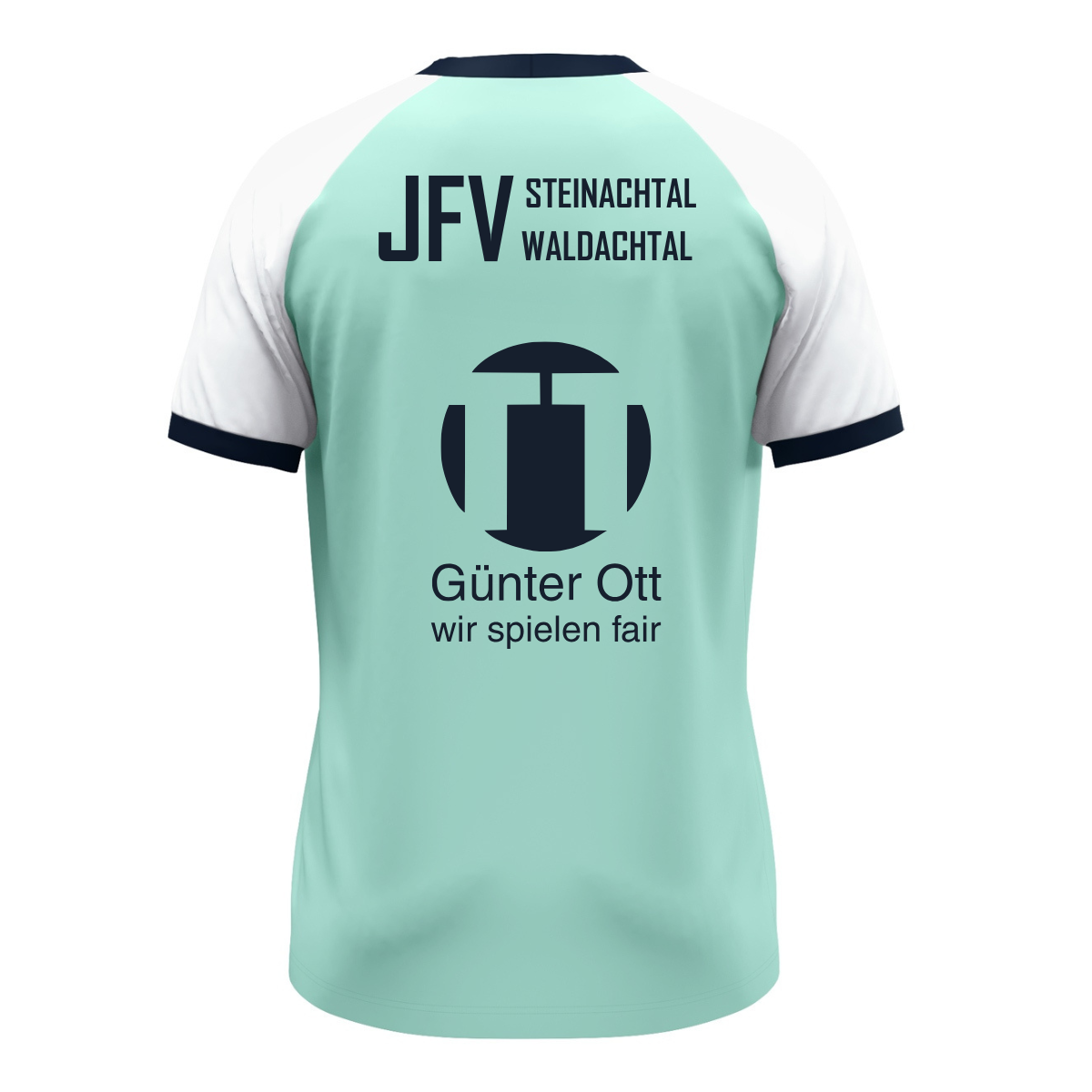 JAKO Trikot Dynamic marine/weiß/minze (inkl. Bedruckung) - JFV Steinachtal/Waldachtal