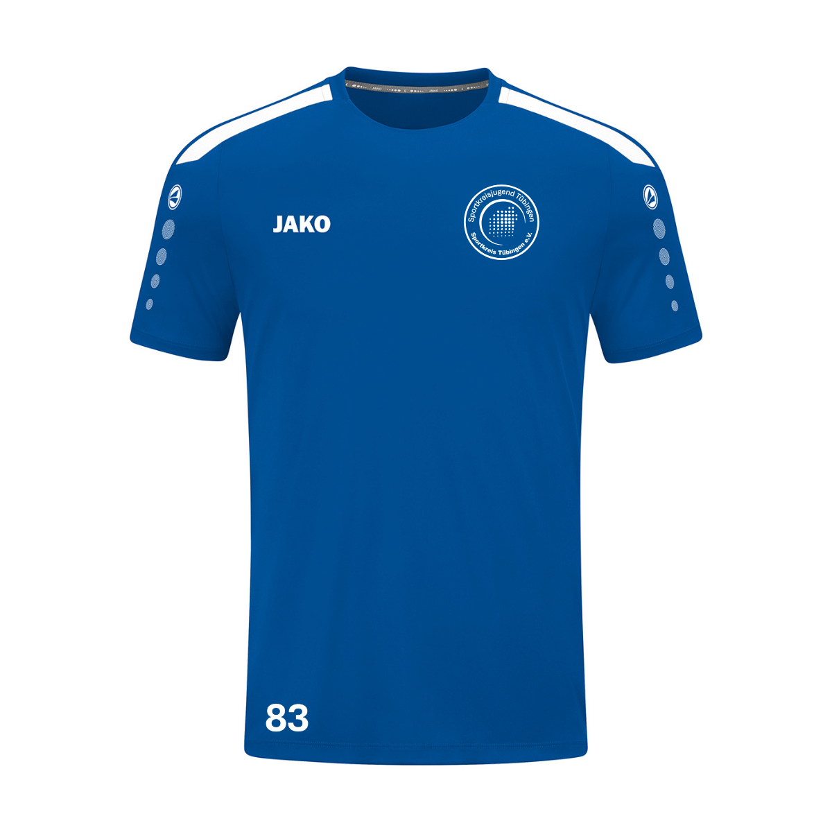 JAKO Trikot POWER Blau (inkl. Bedruckung) - Sportkreis Tübingen