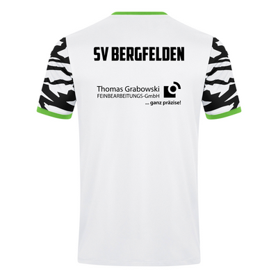 JAKO Trikot Animal weiß/schwarz/neongrün (Inkl. Bedruckung) - SV Bergfelden