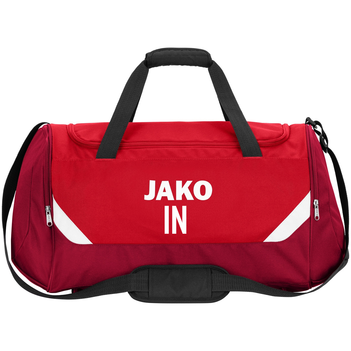 JAKO Sporttasche Iconic rot/weinrot (inkl. Bedruckung) - SG Jettingen - KITU