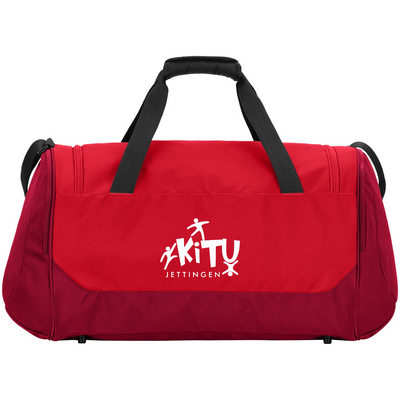 JAKO Sporttasche Iconic rot/weinrot (inkl. Bedruckung) - SG Jettingen - KITU