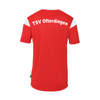 UHLSPORT AKTIVE T-Shirt SQUAD (inkl. Bedruckung) - Rot/Weiss - TSV Ofterdingen