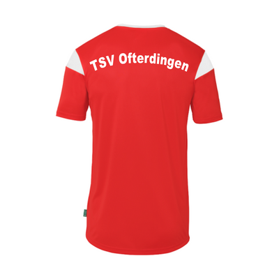 UHLSPORT AKTIVE T-Shirt SQUAD (inkl. Bedruckung) - Rot/Weiss - TSV Ofterdingen