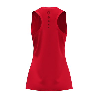 JAKO Tanktop Light Flow Rot Damen/Herren (inkl. Bedruckung) - Spitzbergläufer