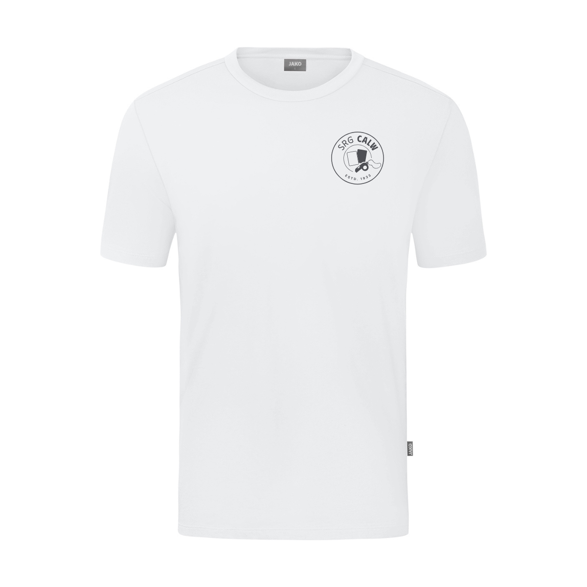 JAKO T-Shirt Organic weiß (inkl. Bedruckung) - SRG Calw
