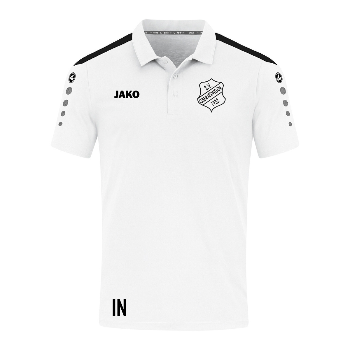 JAKO Polo Power Weiß (inkl. Bedruckung) - SV Oberjesingen