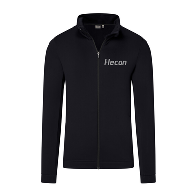 Hakro Herren Tecjacke Schwarz (inkl. Bedruckung) - Hecon