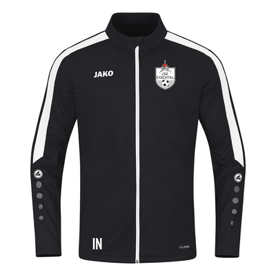 JAKO Polyesterjacke Power schwarz (inkl. Bedruckung) - JSG Eyachtal