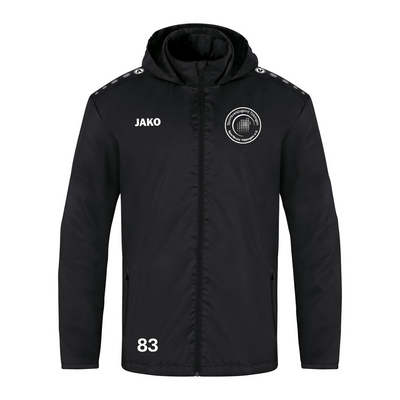 JAKO Allwetterjacke Team 2.0 schwarz (inkl. Bedruckung) - Sportkreis Tübingen