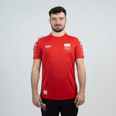 JAKO Trikot Power (Polyester) rot (inkl. Bedruckung) - TV Rottenburg