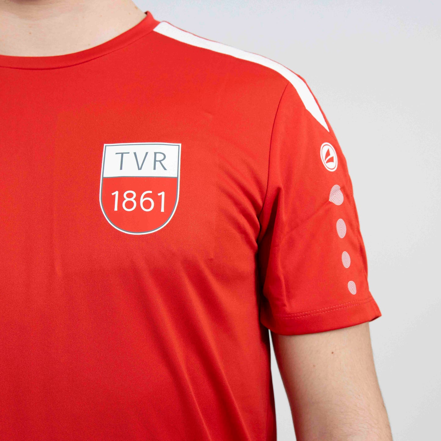 JAKO T-Shirt Power (Baumwolle) rot (inkl. Bedruckung) - TV Rottenburg