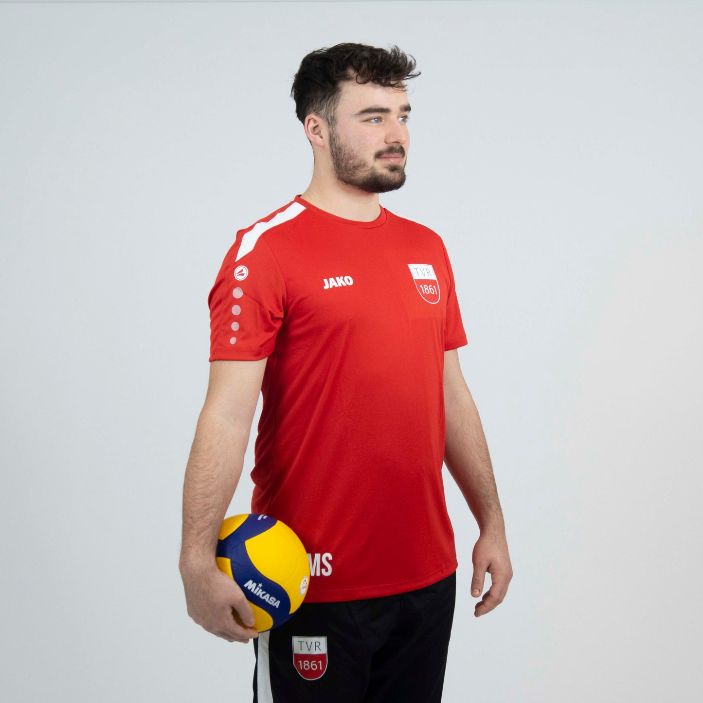 JAKO Trikot Power (Polyester) rot (inkl. Bedruckung) - TV Rottenburg