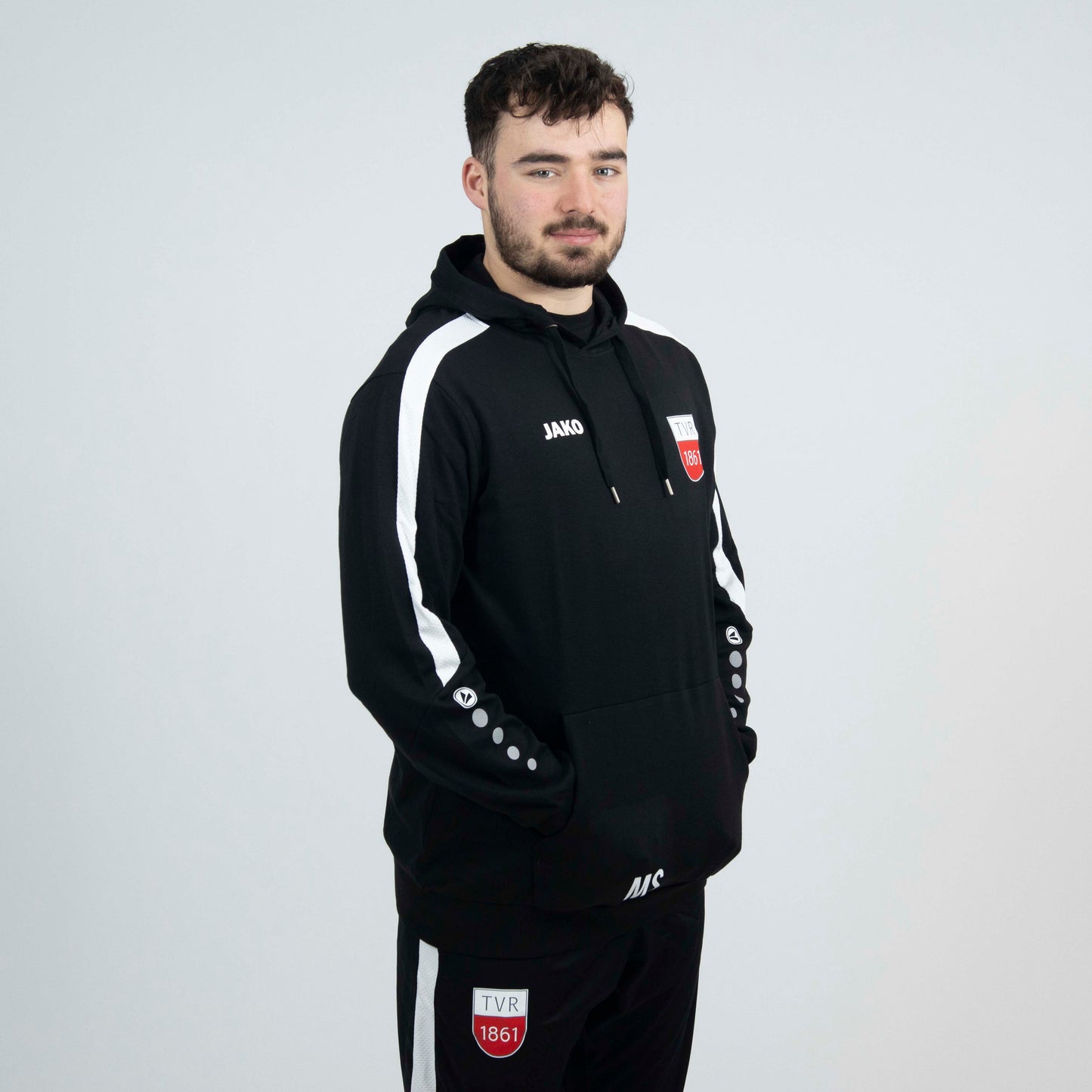 JAKO Kapuzen-Sweat-Power schwarz (inkl. Bedruckung) - TV Rottenburg