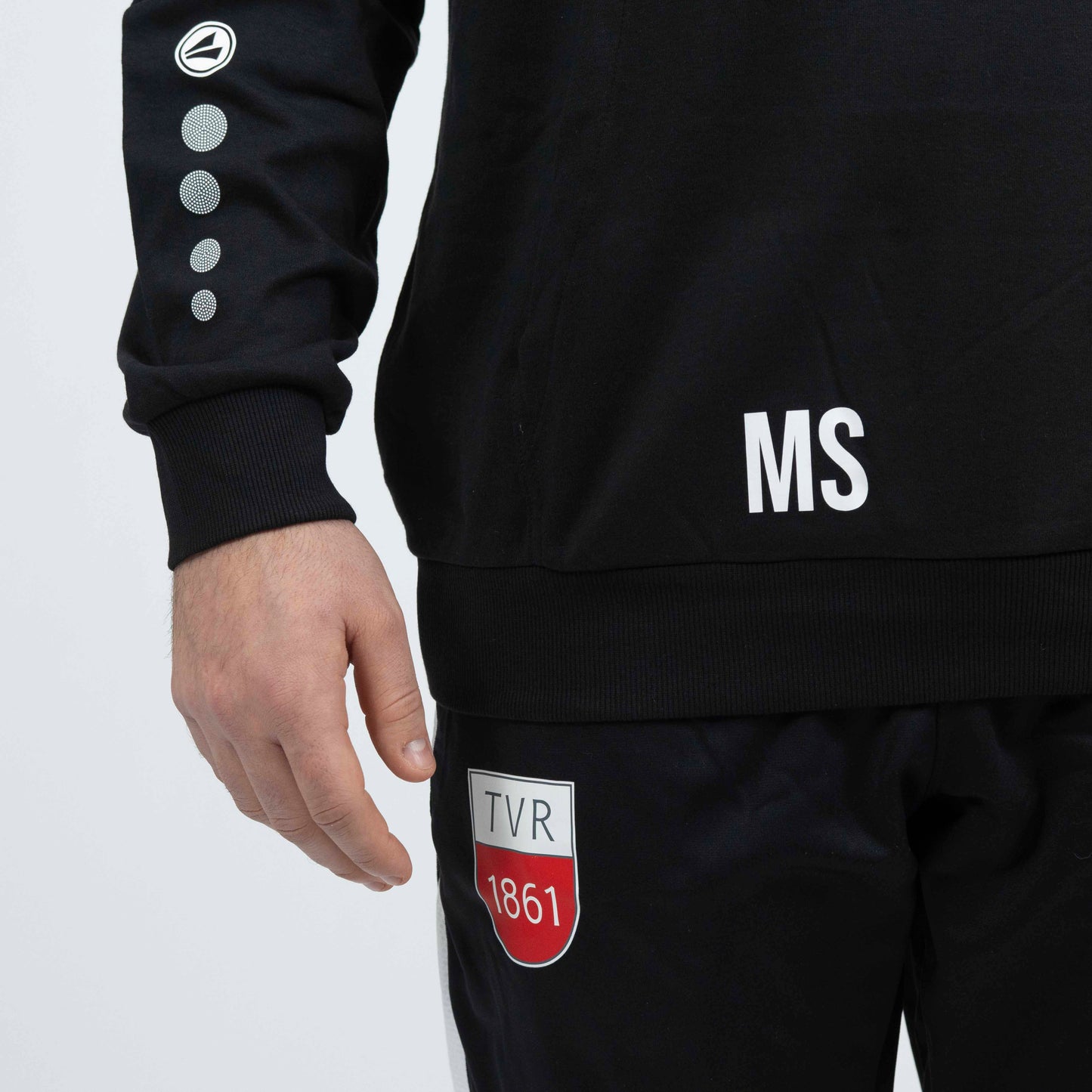 JAKO Kapuzen-Sweat-Power schwarz (inkl. Bedruckung) - TV Rottenburg